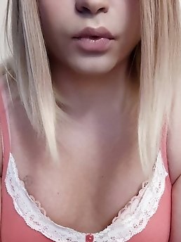 A beautiful transgender woman is enjoying pleasure in these images.