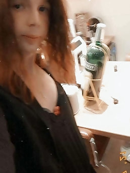 Tranny prostitute is fingering her slippery butthole
